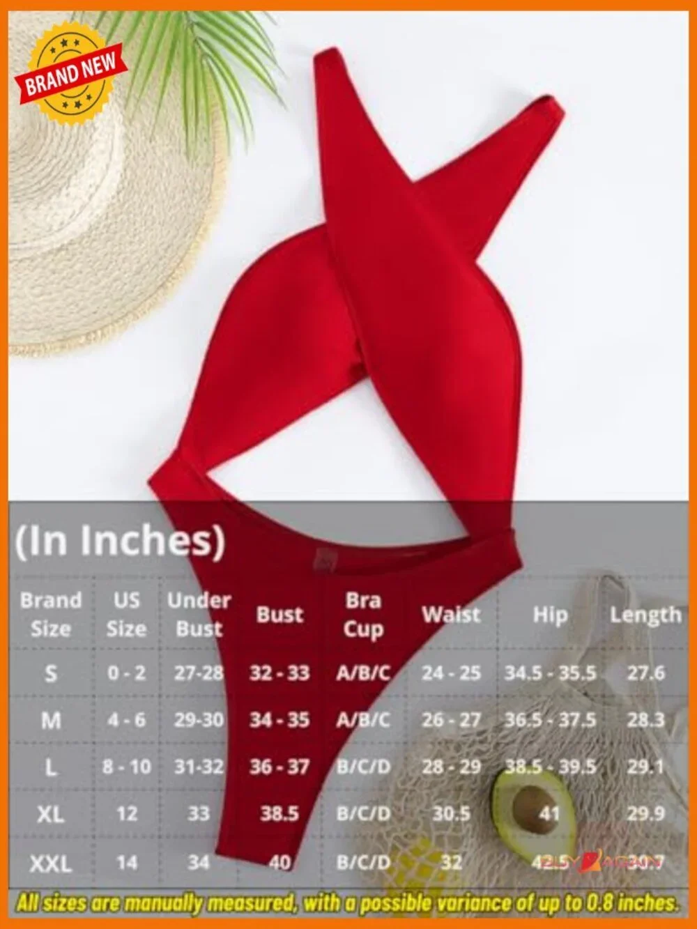Cut Out Criss Cross Halter Neck Thong Monokini One Piece Swimsuit